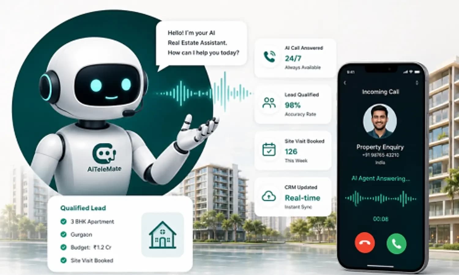 ai voice agent for real state